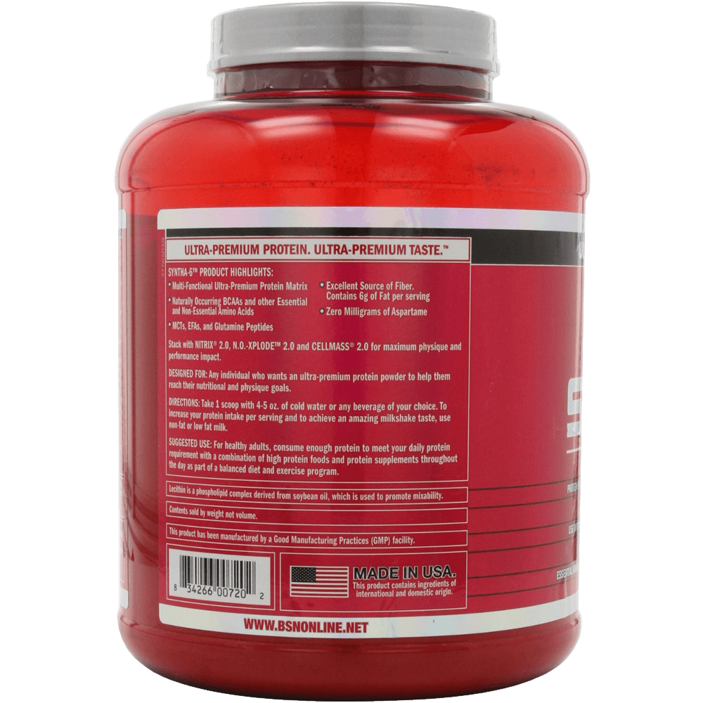 BSN SYNTHA-6 Protein Powder - Chocolate Milkshake 6