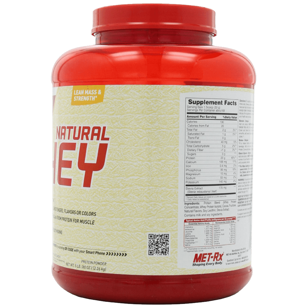 MET-Rx Natural Whey Chocolate 4