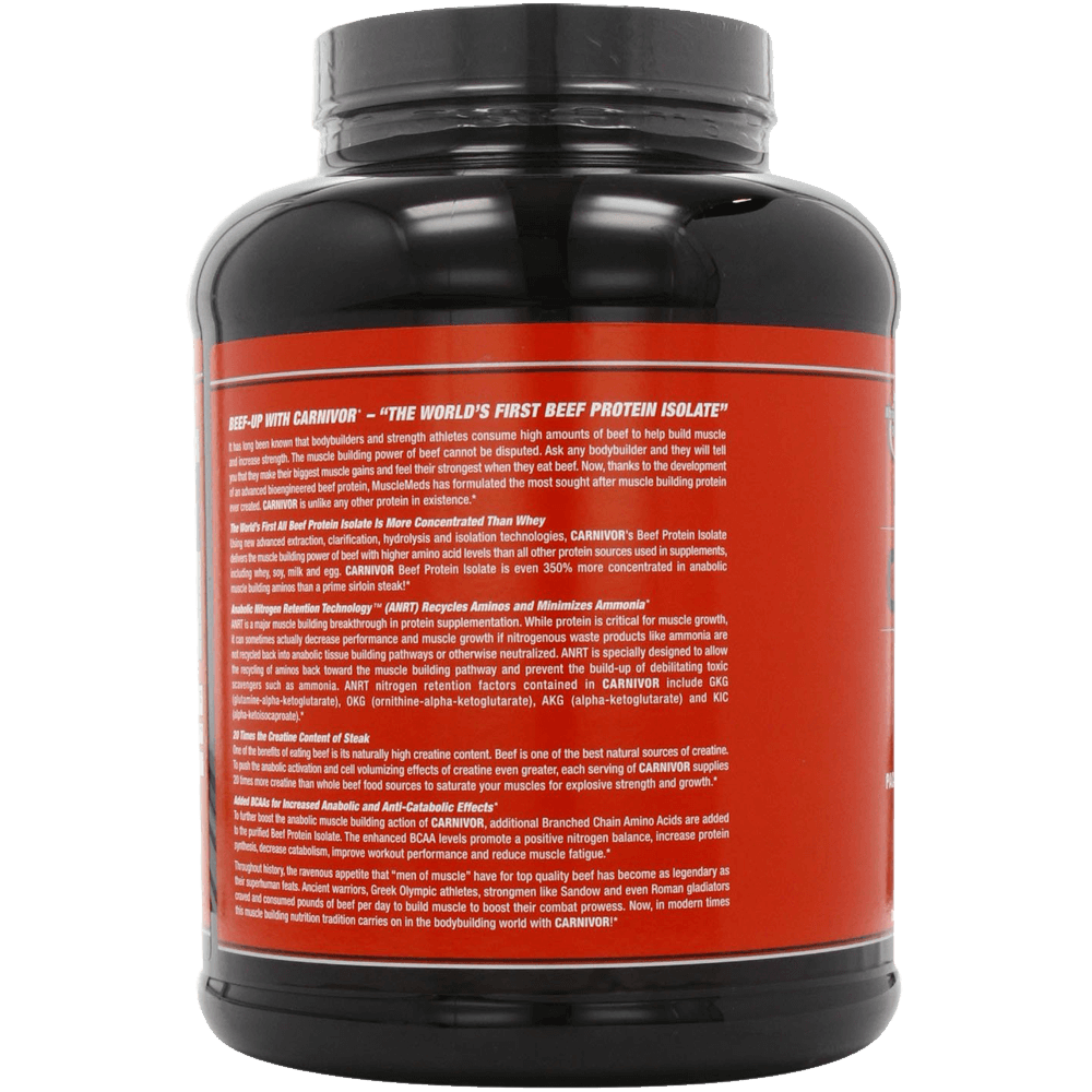 MuscleMeds Carnivor Beef Protein Isolate Powder 5