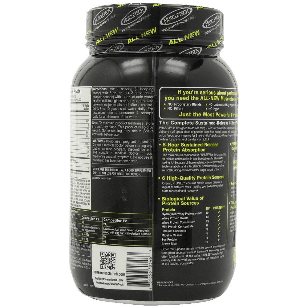 MuscleTech Phase 8 Protein Powder 5