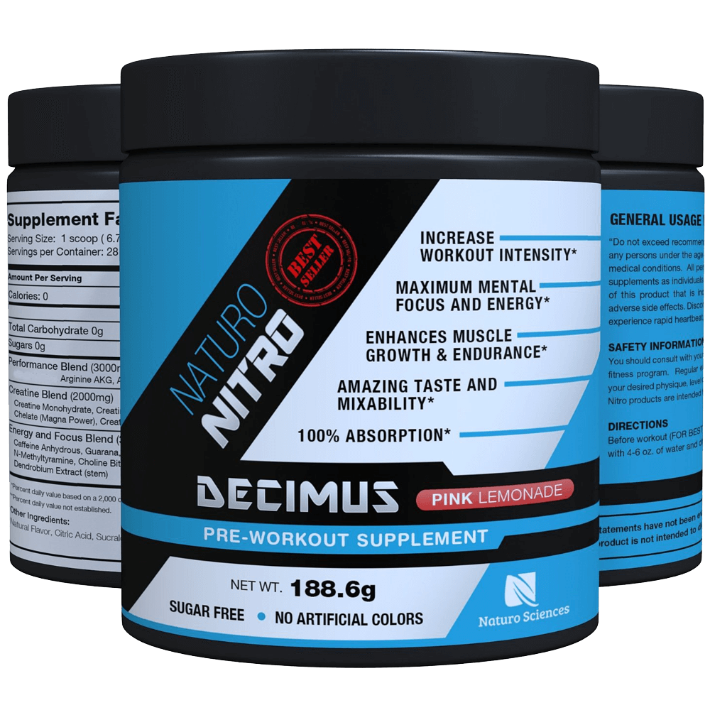 Naturo Nitro Pre Workout Decimus 1