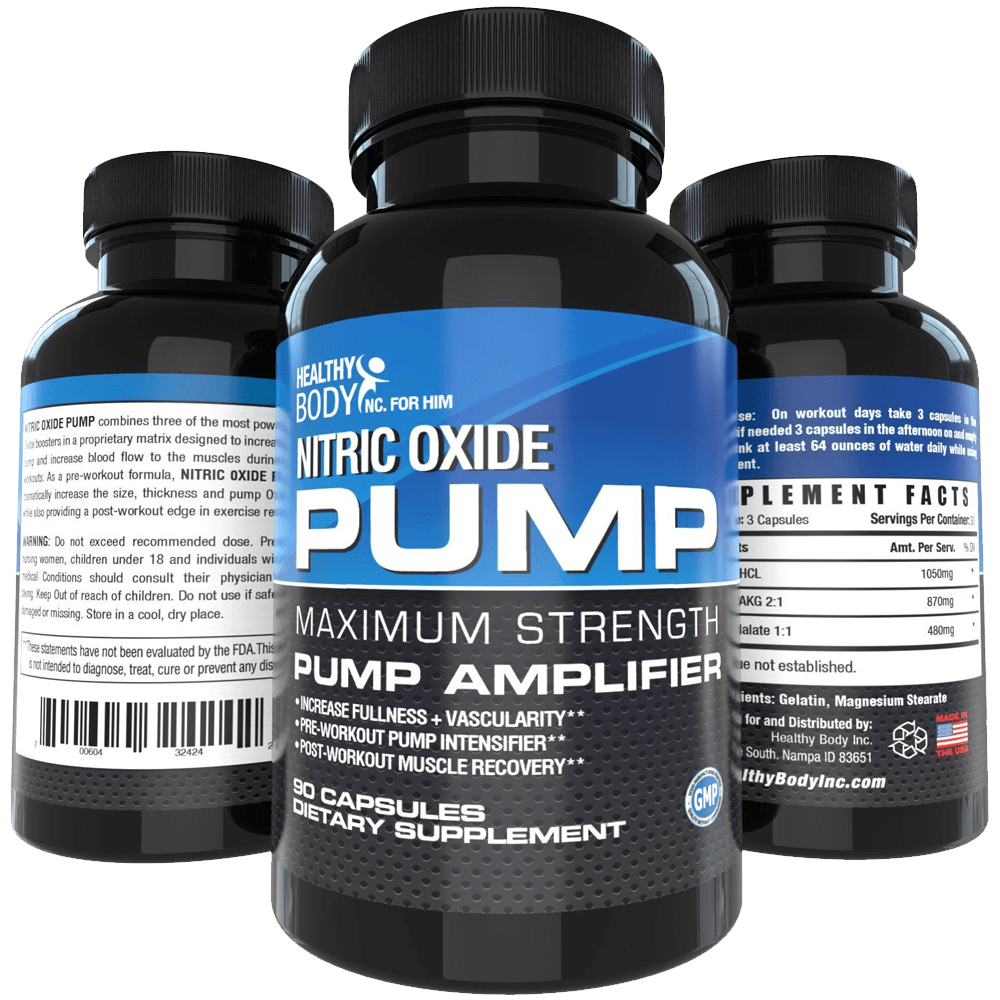 Nitric Oxide Pre Workout Booster for Accelerated Gains in Strength 1