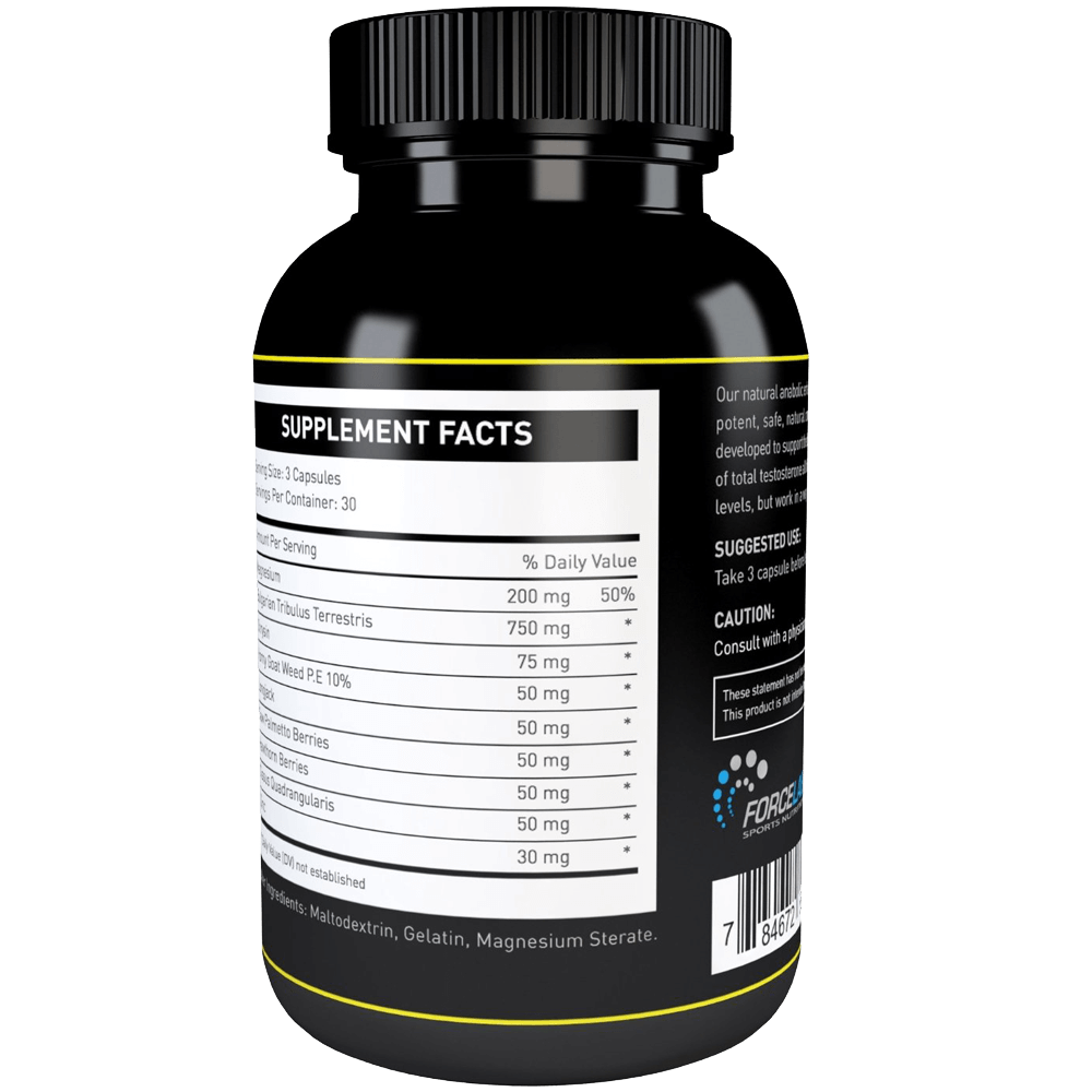 ULTIMATE TESTOSTERONE BOOSTER by FORCE LAB Sports Nutrition 4